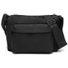 MISAKO Saturi borsa a tracolla in nylon Donna - Saturi Nero 22x11x31cm