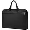 CSSHNL Borsa Porta Documenti Uomo Valigetta da lavoro a doppio strato addensata Borsa multifunzionale con cerniera impermeabile Tinta unita Accessori for pacchetti di grande capacità(Black)