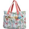 Myhozee Borsa Mare Donna Grande - Borsa da Spiaggia Danna XXL Famiglia Impermeabile Borse da Mare Grandi Tote Bag Beach Bag con Cerniera Shopping Bag Borsa Estiva per Spiaggia Viaggio Piscina Vacanza