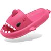 INMINPIN Ciabatte Squalo Estive Donna Uomo Pantofole da bagno Comode Ciabatta da Doccia Antiscivolo Sandali da Spiaggia e Piscina a Punta Aperta Shark Slides Slippers, Rosa, 38/39 EU