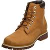 Timberland 6 in Alburn Waterproof - Stivali Uomo, Giallo (Wheat Nubuck), 47.5 EU