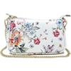 Chicca Borse Borsetta da donna in pelle, borsa a tracolla clutch pochette