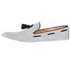 Ciabalù Mocassini Uomo Estivi Eleganti in Camoscio Bicolor Scarpa Bassa Scamosciata Made in Italy (Grigio, Numeric_41)