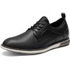 Bruno Marc Scarpe Casual Eleganti Uomo Formal Oxfords Sneakers,Size 43,Nero,SBOX26014M