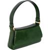 Time Resistance Borsa a Mano in Pelle - Borsa a Mano in Pelle Pieno Fiore da Donna - Borsa a Tracolla