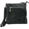 BAG STREET INTERNATIONAL BAG STREET - Borsa da donna con chiusura a magnete e zip, borsa a tracolla