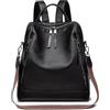 BUKESIYI Donna Borsa Zaino Elegante Zainetto Borse a Tracolla Zaini Antifurto Zainetti 2026 Firmate PU Pelle IT78589 Nero