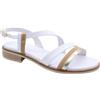 Nero Giardini E513421D Sandali Donna in Pelle E Materiale Tecnico - Platino 40 EU