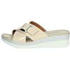 Valleverde Sandali Donna 52100 Pelle Bianco o Beige o Nero