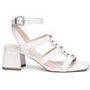 Nero Giardini E218441DE Sandali Donna in Pelle - Bianco 36 EU