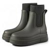 ZEPYFXIT Stivali da Pioggia Donna Impermeabili Chelsea Stivali di Gomma Galosce Eleganti Giardinaggio Scarpe Antiscivolo per Inverno Polacchine (Verde 4024, 40 EU)