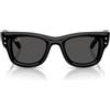 Ray-Ban Rb4940b Wayfarer Puffer Blacked Out Collection da uomo A$ap Rocky