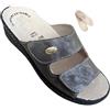 new confort ciabatte Confort DONNA ecopelle regolabili a strappo PREST1GE plantare estraibile 2cm adatta per plantari su misura