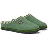 LE TIROLESI - Pantofola Tirol in lana REWOOLY® con infilatura, sottopiede estraibile e fondo in feltro - Made in Italy Taglia 36, Colore Mela