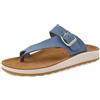 Fly Flot Civezza, Ciabatte Infradito Donna In Tessuto, Con Fibbia Regolabile, Sottopiede In Pelle Sandali a ciabattaDonna