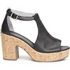 Nero Giardini E218760D Sandali Donna in Pelle - Nero 37 EU