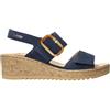 Mephisto Nasma sandalo donna zeppa salvia linea comfort