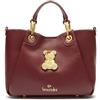 Braccialini Borsa a mano Donna Amy con dettaglio orsetto e pochette interna
