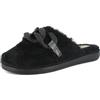 inblu Pantofole Donna Fluffy con Catena, Ciabatte Invernali con Suola Flessibile