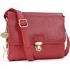 Catwalk Collection Handbags - Borsa a Tracolla in Pelle - Messenger Bag Media - Borsa a Mano Donna Formato A5 - Diana