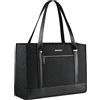 EMPSIGN Borsa Tote Donna 15,6 Pollici, Grande Capacità per Laptop e Ufficio