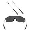 EZReplace Gambe di ricambio bianche per occhiali da sole Oakley EVZero Path Pitch Range Stride Blades