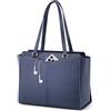 RAINSMORE Borsa Donna Grande Borsa Università Impermeabile Shopper Tote Pelle PU Borse da Lavoro con 14 Pollici Laptop Borse a Tracolla con Tasca Interna Cerniera Shopping Viaggi Scuola Ufficio