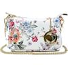 Chicca Borse Borsetta da donna in pelle, borsa a tracolla clutch