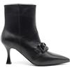 Nero Giardini I205585DE Tronchetti Donna in Pelle - Nero 37 EU