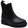 Harssidanzar Donna Caviglia Chelsea Boot Scarpe da Giardino Impermeabili Antiscivolo Stivali da Pioggia Corti per Lavoro all'Aperto HL217EU,Nero,Taglia 38