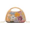 Syrads Paillettes Borsa Da Sera In Pochette per Le Donne Formale Elegante Crossbody Borse,Giallo