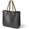 ICONIX Borsa Donna Tracolla : Eleganza e Comodità a Portata di Mano in Varie Colorazioni (Nero Corda)