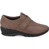 Fly Flot | Stretch Shoes Woman, Scarpe Donna con Strass e Strappo, Scarpe da Passeggio con Tomaia Stretch Adattiva in Microfibra Elasticizzata, Sottopiede Estraibile in Memory, Rovere, 39