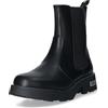Cult Young Stivaletto Donna, Punta Chiusa, Slip-on, Sintetico Nero, Tacco 4 cm