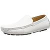 Jamron Uomo Ecopelle Elegante Fibbia Mocassino Pantofole Penny Loafers