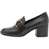 Geox Décolleté D Eleana A da Donna, Nero, 37