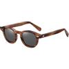 SHEEN KELLY Occhiali da Sole Acetato Ovali Polarizzati Retro Uomo Donna | Vintage Classiche Lenti Alta Definizione Rotonde UV400 Montatura Tartarugata per Pendolarismo Guida Viaggi I'uso Quotidiano