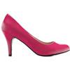 Andrés Machado - Elegante Stiletto retrò per Donna/Adolescente per l´estate e l´inverno - AM422 - Punta arrotondata in similpelle - Tacchi Medii Sottile - EU 32/35-42/45