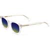 X-LAB XLAB 8004 Occhiali da sole stile moscot, 50mm, Trasparente/Cobalto Giallo, Unisex