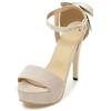LarDorLin Donna Tacco a Spillos Estate Plateau Sandals Semplici