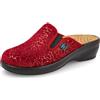 Fly Flot Ciabatta Donna In Morbida Microfibra Con Inserto Elastico, Sottopiede In Pelle Estraibile, Suola In Piumatec 5cm CiabatteDonna