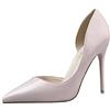 JOEupin Scarpe da donna a punta con tacco alto a spillo punta chiusa Classic Slip On Dress Décolleté PU013