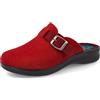 Fly Flot | Classic Woman, Pantofole Donna Ricamata in Pet Riciclato e Fibbia Sottopiede in Panno