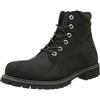Timberland 6 in Alburn Waterproof - Stivali Uomo, Nero (Black Nubuck), 41.5 EU