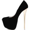 WBITJDK Scarpe con Tacco E Plateau Scarpe col Tacco Donna Tacco A Spillo Décolleté Donna 16cm da Matrimonio Ufficio Feste Sexy Scarpe