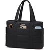 LOVEVOOK Borsa Donna, Grande Borse a Mano da Lavoro Università Ufficio Porta Pc 15.6 Pollici, Tote Bag Shopper Borse Tracolla per Ufficio Insegnante Docente Scuola (Nero, 15,6 pollici)