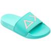 SUN68 Slippers Logo Verde Acqua Donna DS25SU18 X35204 39