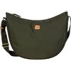 Bric's Borsa a spalla X-Bag, Taglia Unica,Oliva