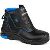 BWOLF Welder Pro HI S3 Scarpe da Lavoro Resistente al Fuoco, Suola Antiscivolo in PU/Gomma, Pelle Resistente al Calore, Nero , 45 EU