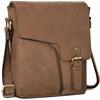 ROYALZ Denver Borsa uomo vera pelle piccola vintage Tracolla Borsello Vero Cuoio Messenger per Tablet da 10,1 Pollici Viaggio